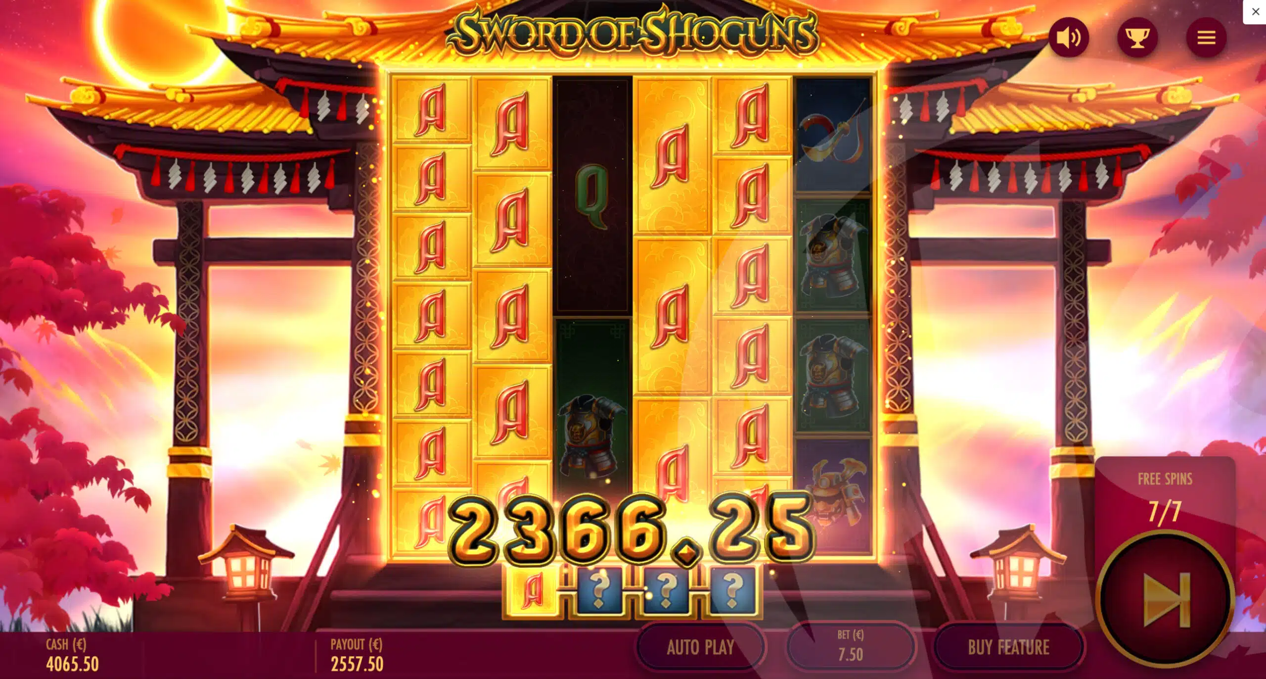 Sword of Shoguns Slot Review pic 5